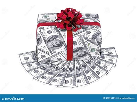 ribbon box money